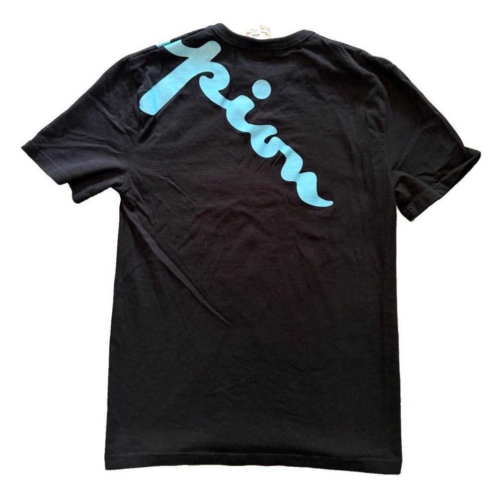 Champion Mens Small Black Short Sleeve Spellout T-Shirt - Picture 5 of 5